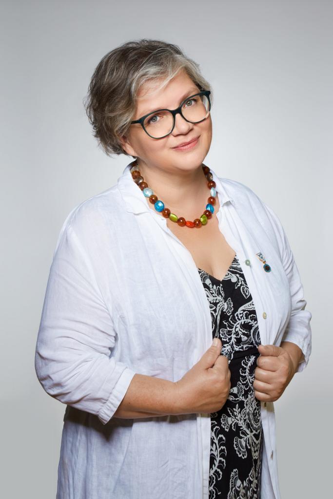 Dorota Zawadzka portret prasowy mentor TEDx Kids fot Krzysztof Zaleski