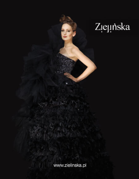 Dorota Zielińska Reklama prasowa Fashion Designer fotograf Krzysztof Zaleski